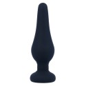 INTENSE - PLUG ANAL PIPO S SILICONE NOIR 9,8 CM