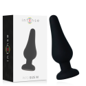 INTENSE - PLUG ANAL PIPO M SILICONE NOIR 11 CM