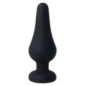 INTENSE - ANAL PLUG PIPO L BLACK SILICONE 13 CM