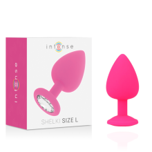 INTENSE - SHELKI L PLUG ANAL FUCHSIA