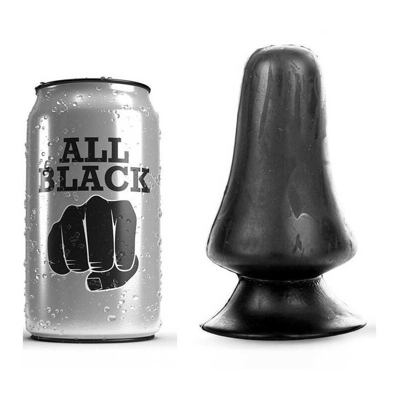 ALL BLACK - ANAL PLUG 12 CM