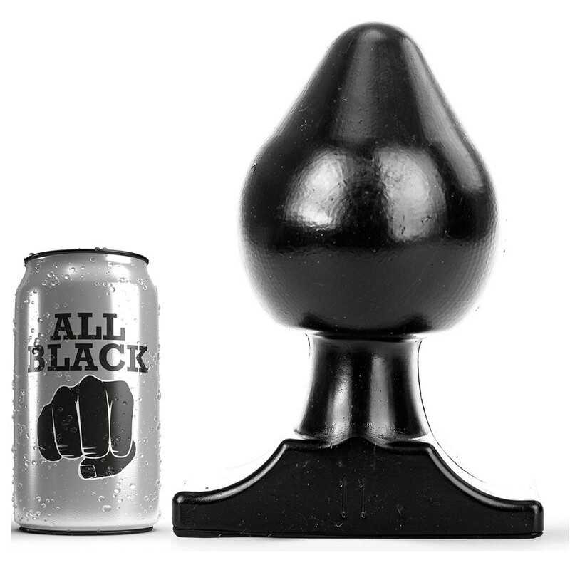 ALL BLACK - ANAL PLUG 19 CM