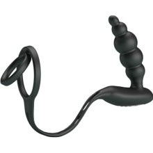 PRETTY LOVE - ANÉIS PARA PÊNIS COM PLUG VIBRADOR