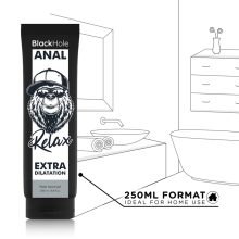 BLACK HOLE - GEL À BASE D'EAU DILATATION ANALE 250 ML