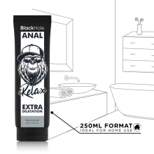 BLACK HOLE - WATER BASE GEL ANAL DILATION 250 ML