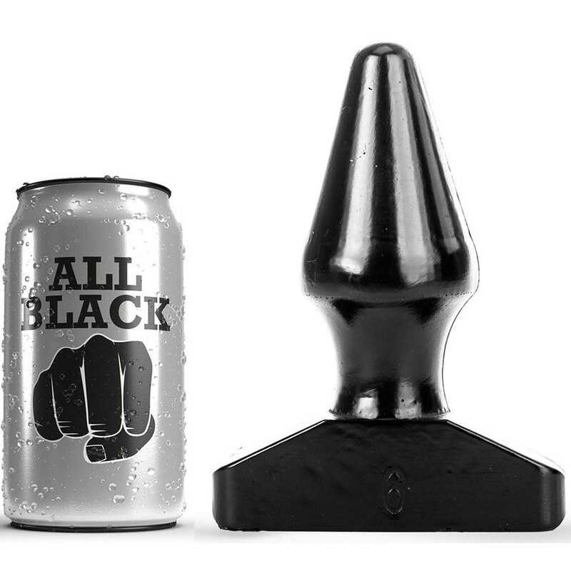 ALL BLACK - PLUG ANAL 15,5 CM