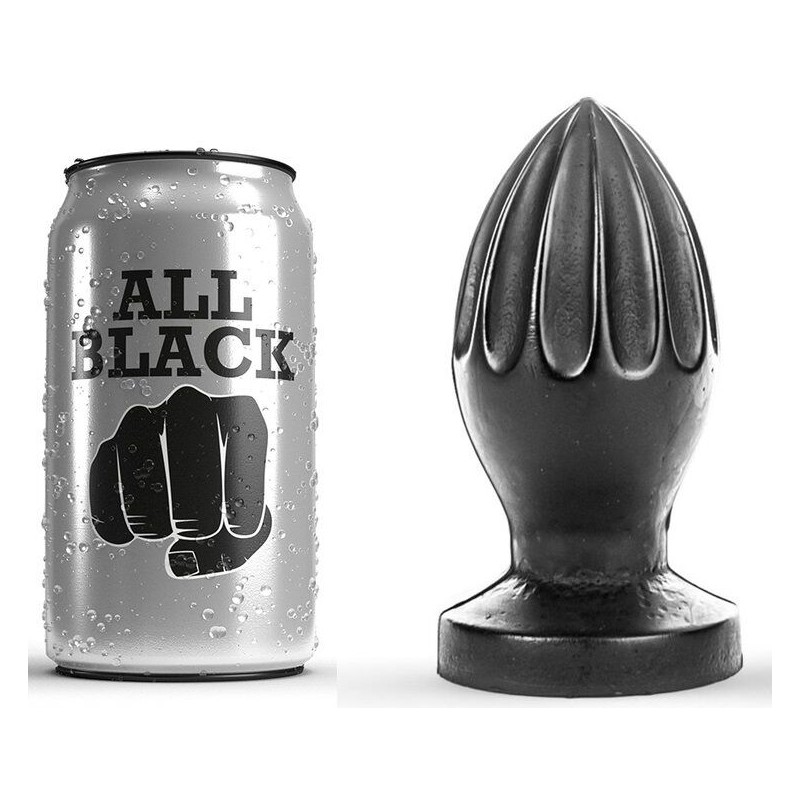 ALL BLACK - ANALSTECKER 12 CM