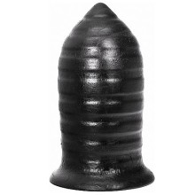 ALL BLACK - ANALPLUG 16 CM