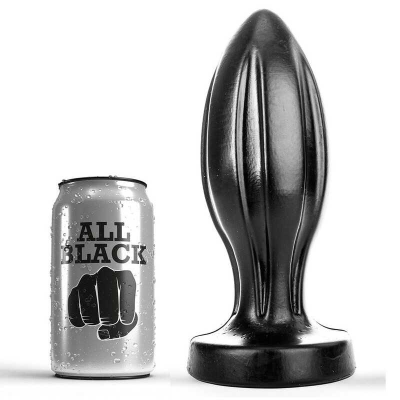 ALL BLACK - ANALPLUG 21 CM