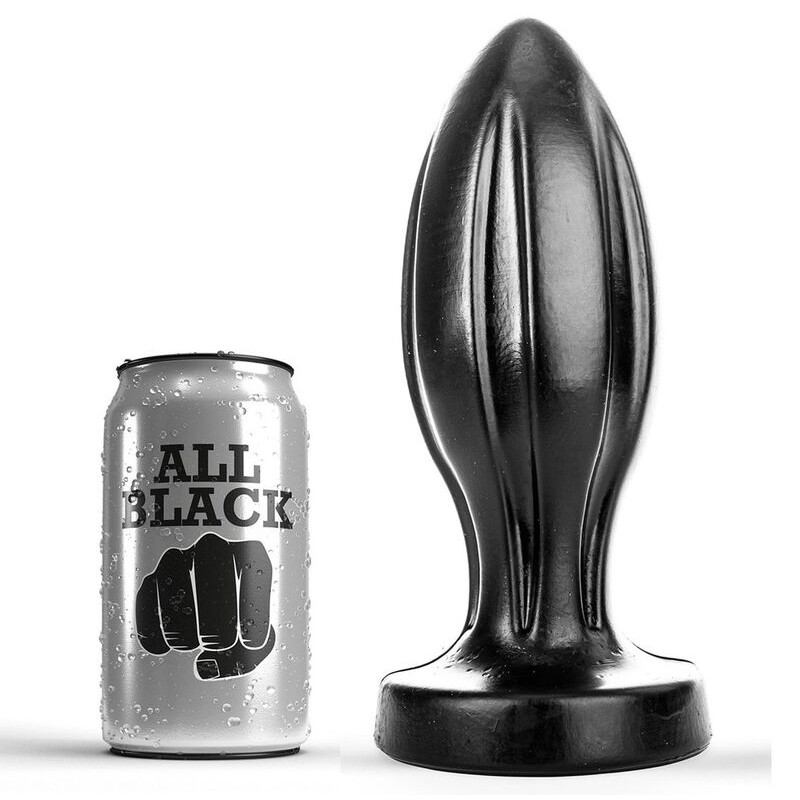 ALL BLACK - PLUG ANAL 21 CM