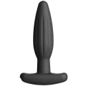 ELECTRASTIM - SILICONE BLACK ROCKER BUTT PLUG SMALL