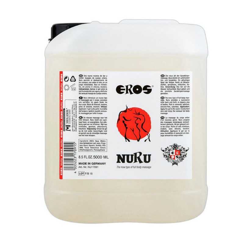 EROS - ÓLEO DE MASSAGEM NURU RICO EM MINERAL 5000 ML