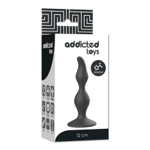 ADDICTED TOYS - ANAL SEXUELLER STECKER 12 CM SCHWARZ