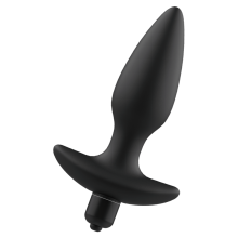 ADDICTED TOYS - MASSAGER PLUG ANAL AVEC VIBRATION NOIR