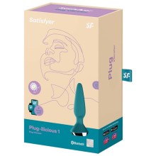 SATISFYER - PLUG ILICIOUS 1 PLUG VIBRATOR GRÜN