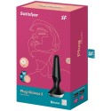 SATISFYER - VIBRATEUR PLUG ILICIOUS 2 PLUG NOIR