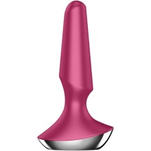 SATISFYER - VIBRADOR PLUG ILICIOUS 2 PLUG BERRY