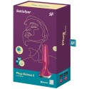 SATISFYER - PLUG ILICIOUS 2 PLUG VIBRATOR BERRY