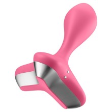 SATISFYER GAME CHANGER PLUG VIBRATOR - PINK