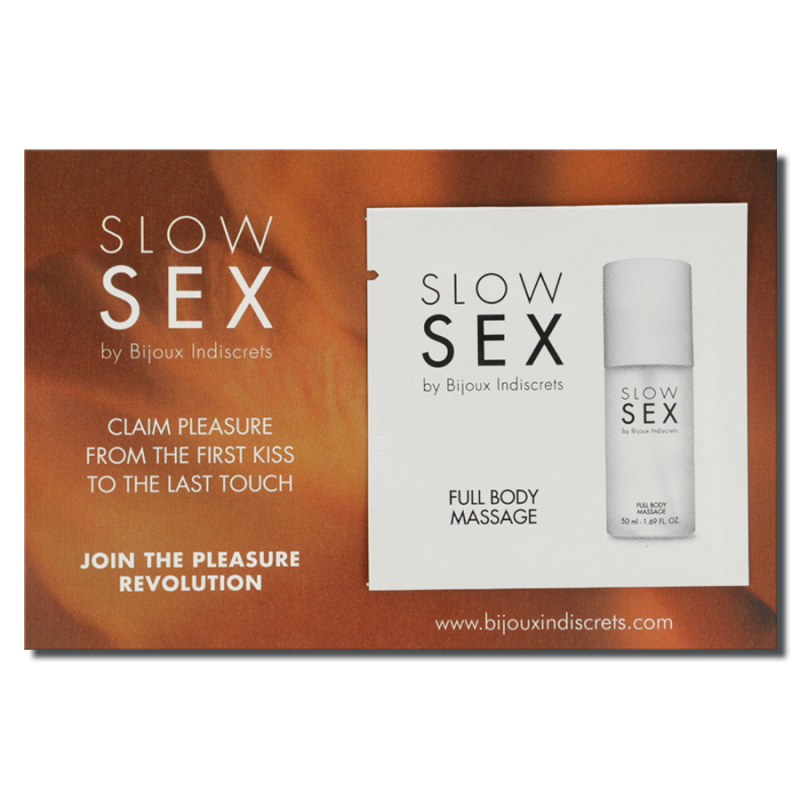 BIJOUX - SLOW SEX GEL DE MASSAGEM DE CORPO INTEIRO 2 ML