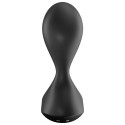 SATISFYER - SWEET SEAL VIBRIERENDE PLUGAPP SCHWARZ