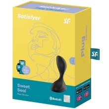 SATISFYER - APP TAPPO VIBRANTE SWEET SEAL NERO