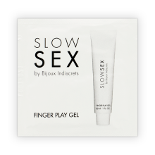 BIJOUX - GEL DA MASSAGGIO SEX SLOW CON FINGER PLAY MONODOSE