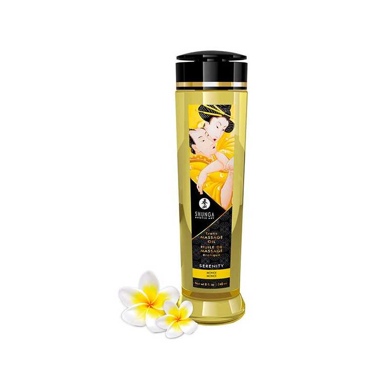 SHUNGA - SERENITY EROTIC MASSAGE OIL 240 ML