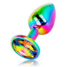 OHMAMA - IRIDESCENT CIRCLE ANAL PLUG SIZE M