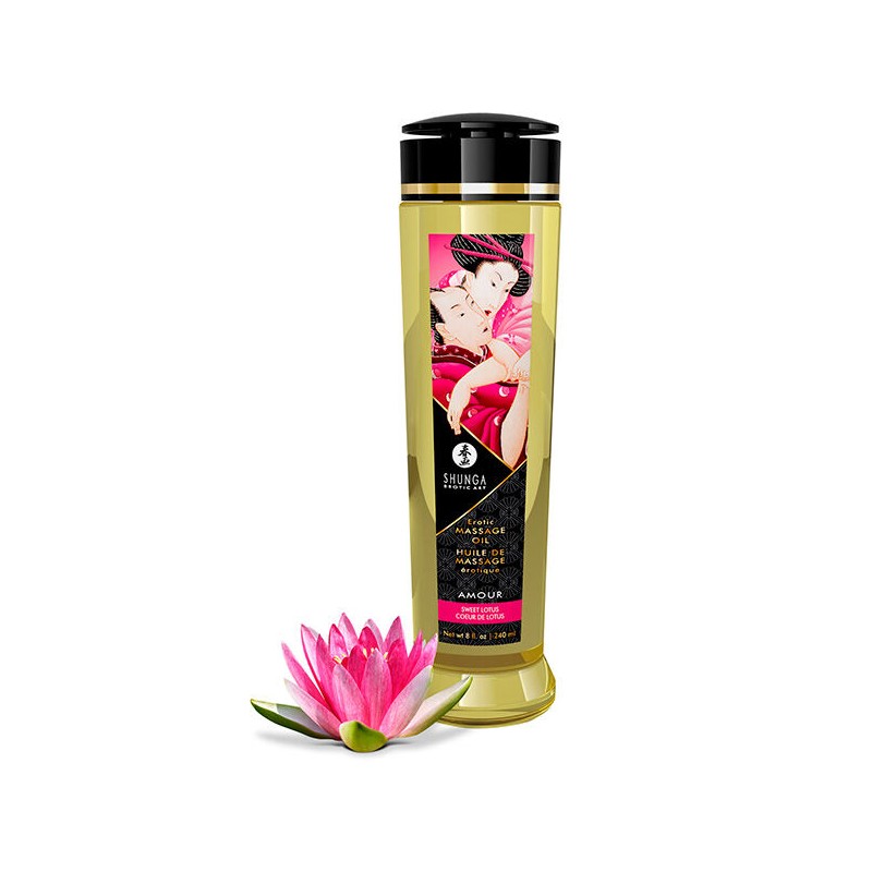 SHUNGA - HUILE DE MASSAGE DAMOUR ÉROTIQUE 240 ML