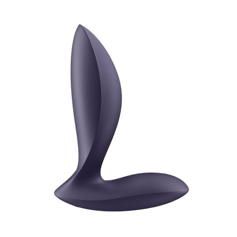 SATISFYER - PLUGUE DE ALIMENTAO ROXO