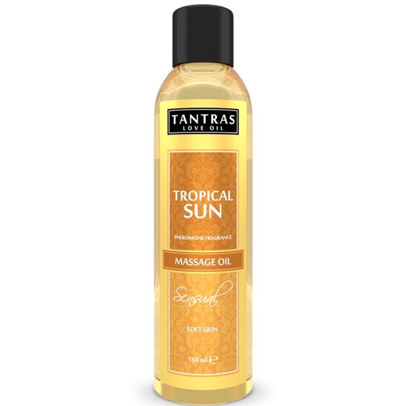 INTIMATELINE - HUILE DE MASSAGE SOLEIL TROPICAL TANTRAS LOVE OIL 150 ML