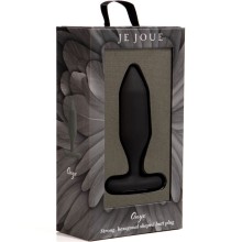 JE JOUE - VIBRADOR ANAL PLUG ONYX PRETO