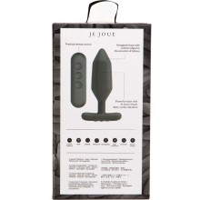 JE JOUE - VIBRADOR ANAL PLUG ONYX PRETO