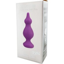 ADRIEN LASTIC - PLUG ANAL AMUSE SILICONE VIOLET TAILLE M