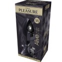 ALIVE - ANAL PLEASURE MINI PLUG METAL WHITE SIZE M