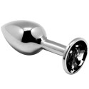 ALIVE - ANAL PLEASURE MINI PLUG METAL BLACK SIZE M