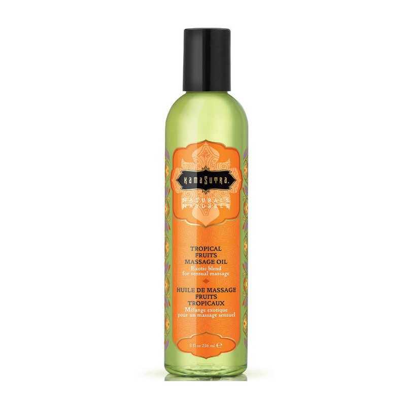 KAMASUTRA - KAMASUTRA - HUILE DE MASSAGE NATURALS FRUITS TROPICAUX 236ML