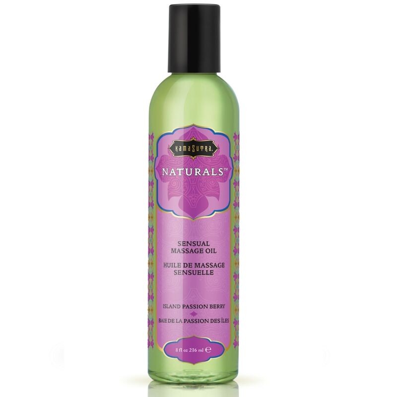 KAMASUTRA - NATURAL MASSAGE OIL PASSION BERRY 236 ML