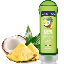 CONTROL - 2 EN 1 MASSAGE PLEASURE EXOTIC 200 ML