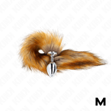 KINK - ANAL PLUG GRÖSSE M 8 X 3,5 CM MIT KUNSTSTOFFSCHWANZ 40