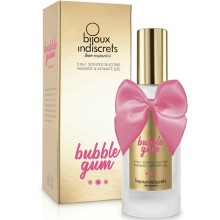 BIJOUX - BUBBLE GUM GEL 2 EN 1 SILICONE GOMME FRAISE 100 ML