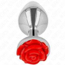 KINK - PLUG ANAL ROSE RED SIZE L