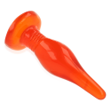 BAILE - PLUG ANALE SOFT TOUCH ROSSO 14.2 CM