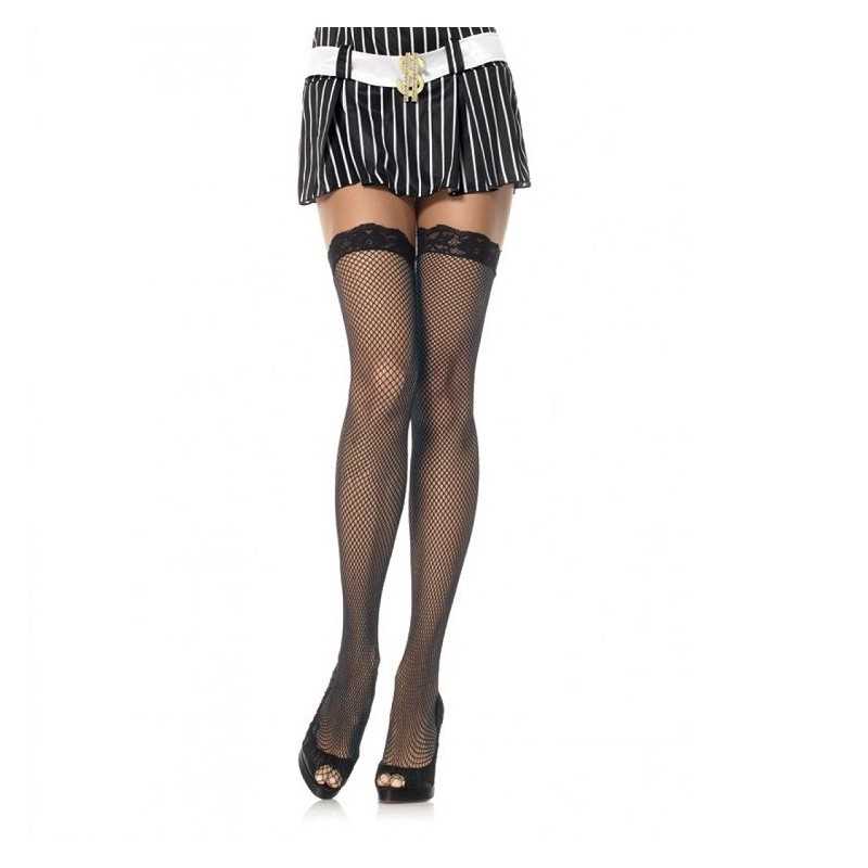 LEG AVENUE - KLEINE NETZSTRÜMPFE MIT SPITZE MODELL 2 LEG AVENUE - KLEINE NETZSTRÜMPFE MIT SPITZE MODELL 2