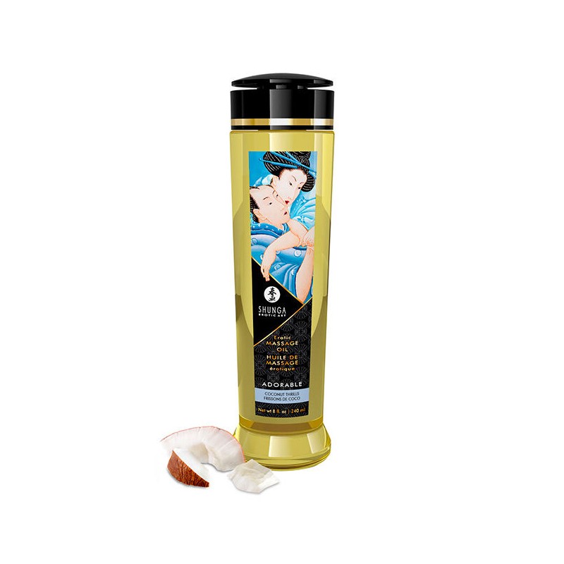 SHUNGA - ADORABLE HUILE DE MASSAGE ÉROTIQUE 240 ML