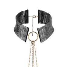 BIJOUX - DÉSIR MÉTALLIQUE BLACK METALLIC NECKLACE