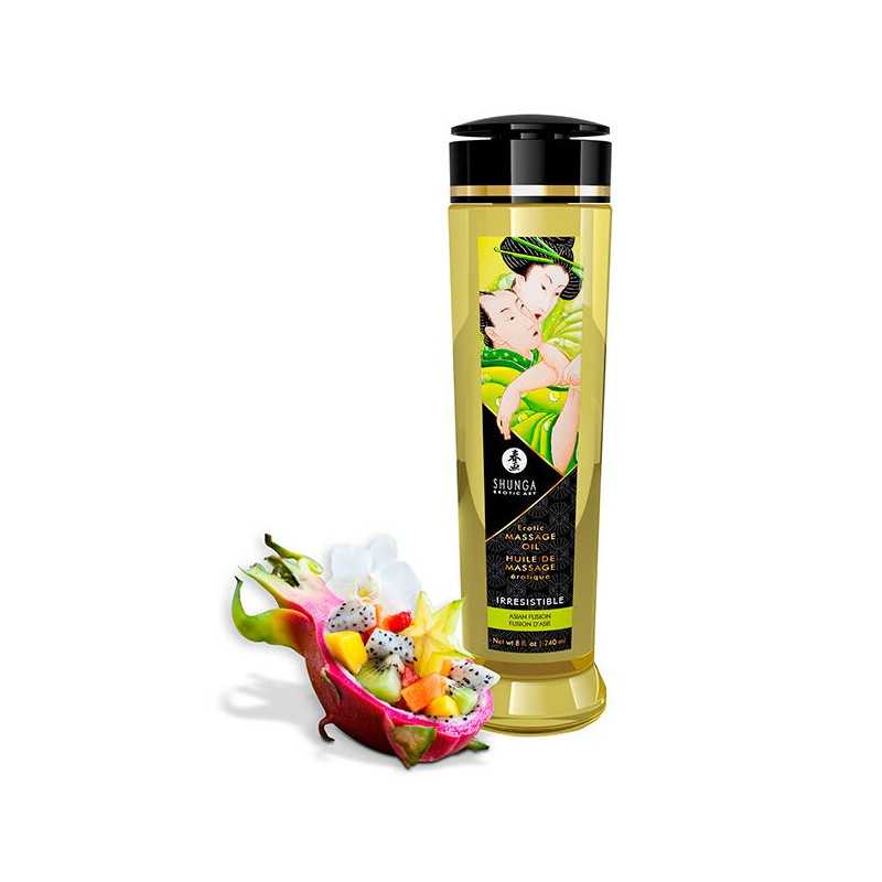 SHUNGA - HUILE DE MASSAGE ÉROTIQUE IRRESISTIBLE 240ML