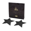 BIJOUX - INDISCRETS CAPUCHONS DE TAMELON NOIR STAR FLASH