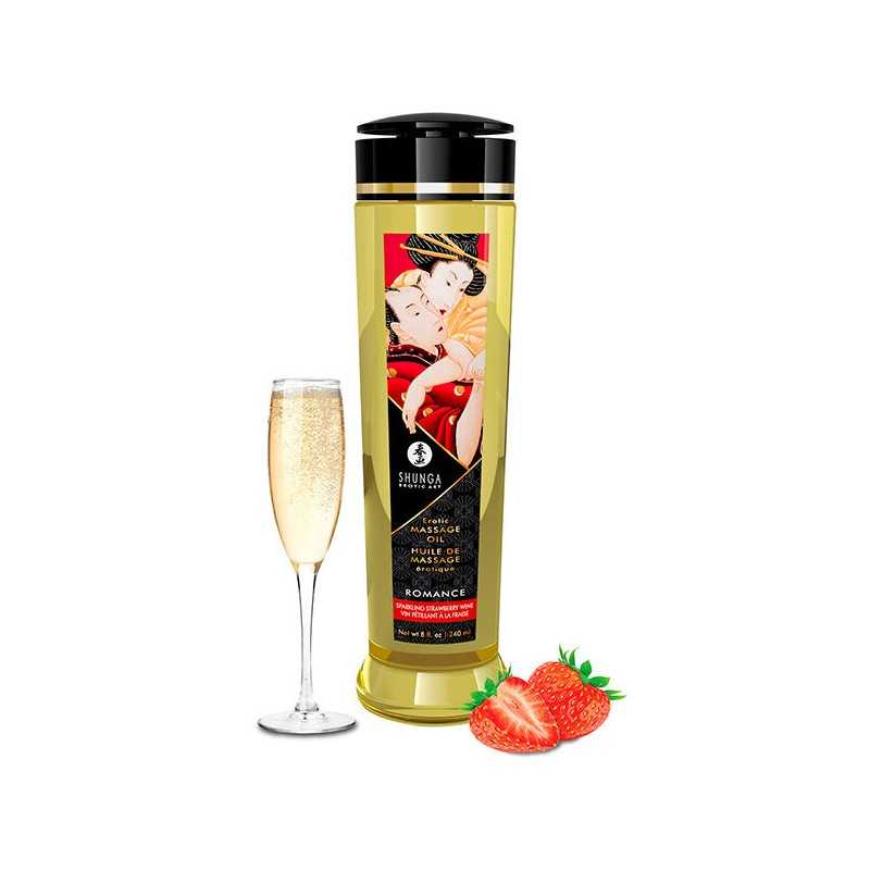 SHUNGA - ÓLEO DE MASSAGEM ROMANCE ERÓTICO 240 ML